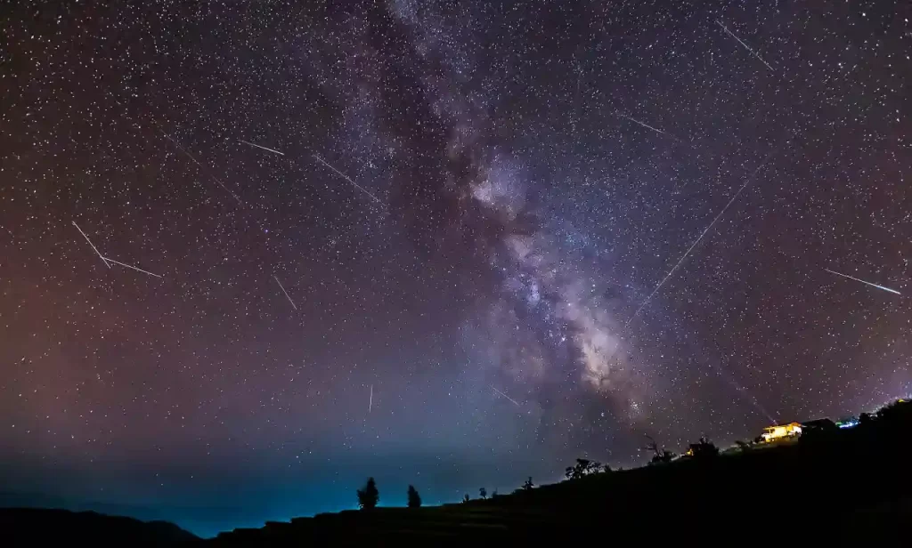 بارش شهابی شگفتانگیز Perseids